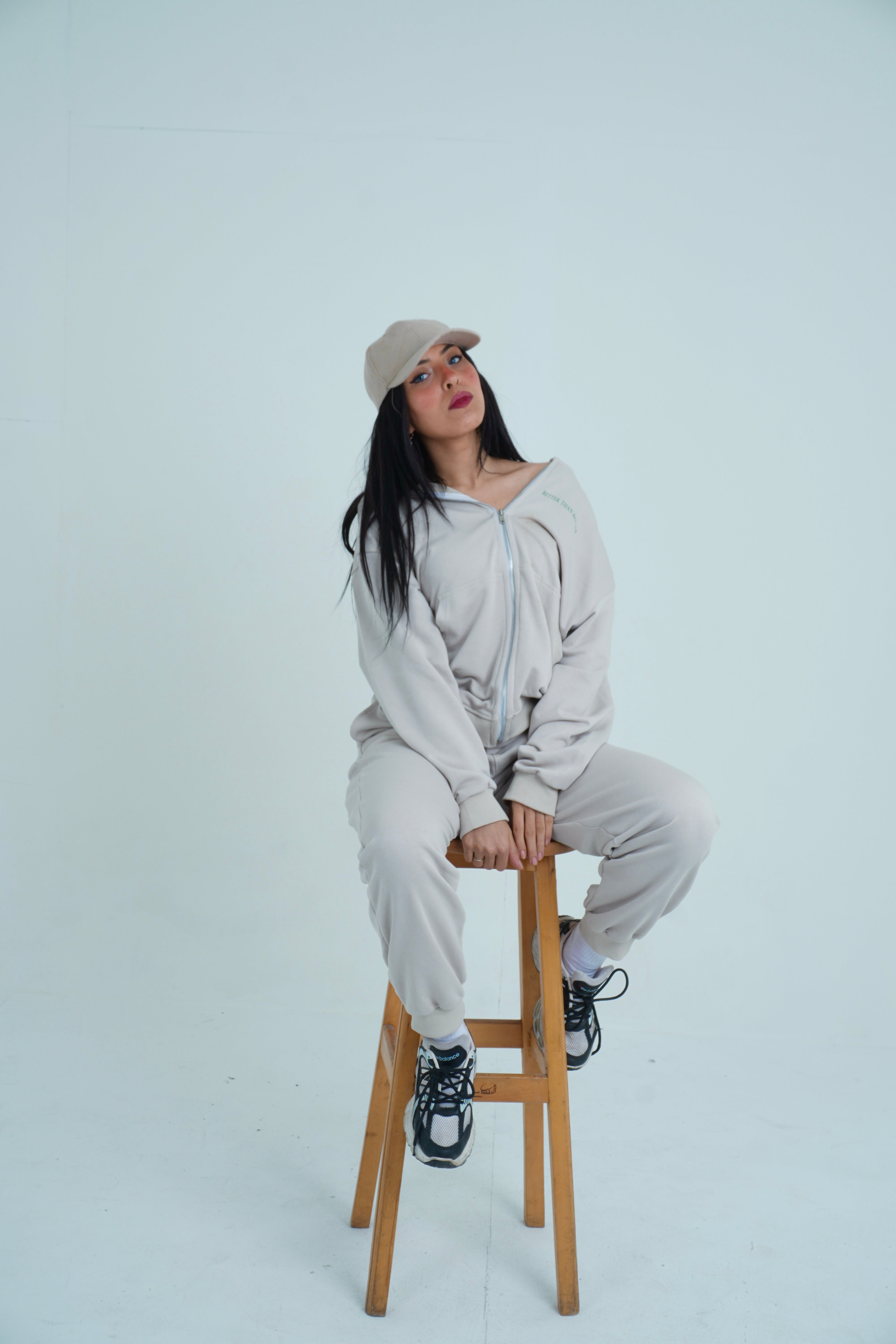 FLEX ZIP UNISEX SET (BEIGE)