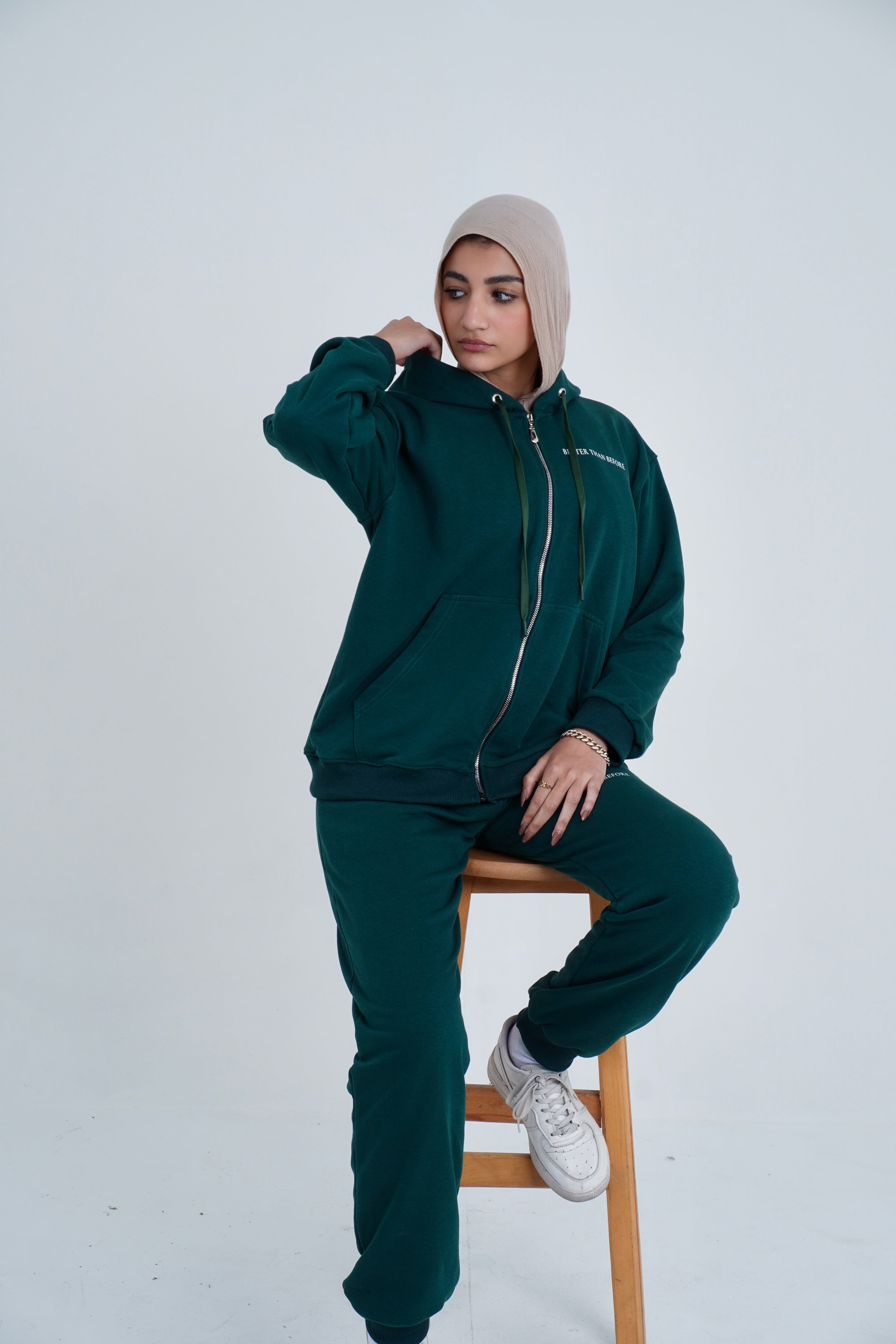 FLEX ZIP UNISEX SET (OLIVE)