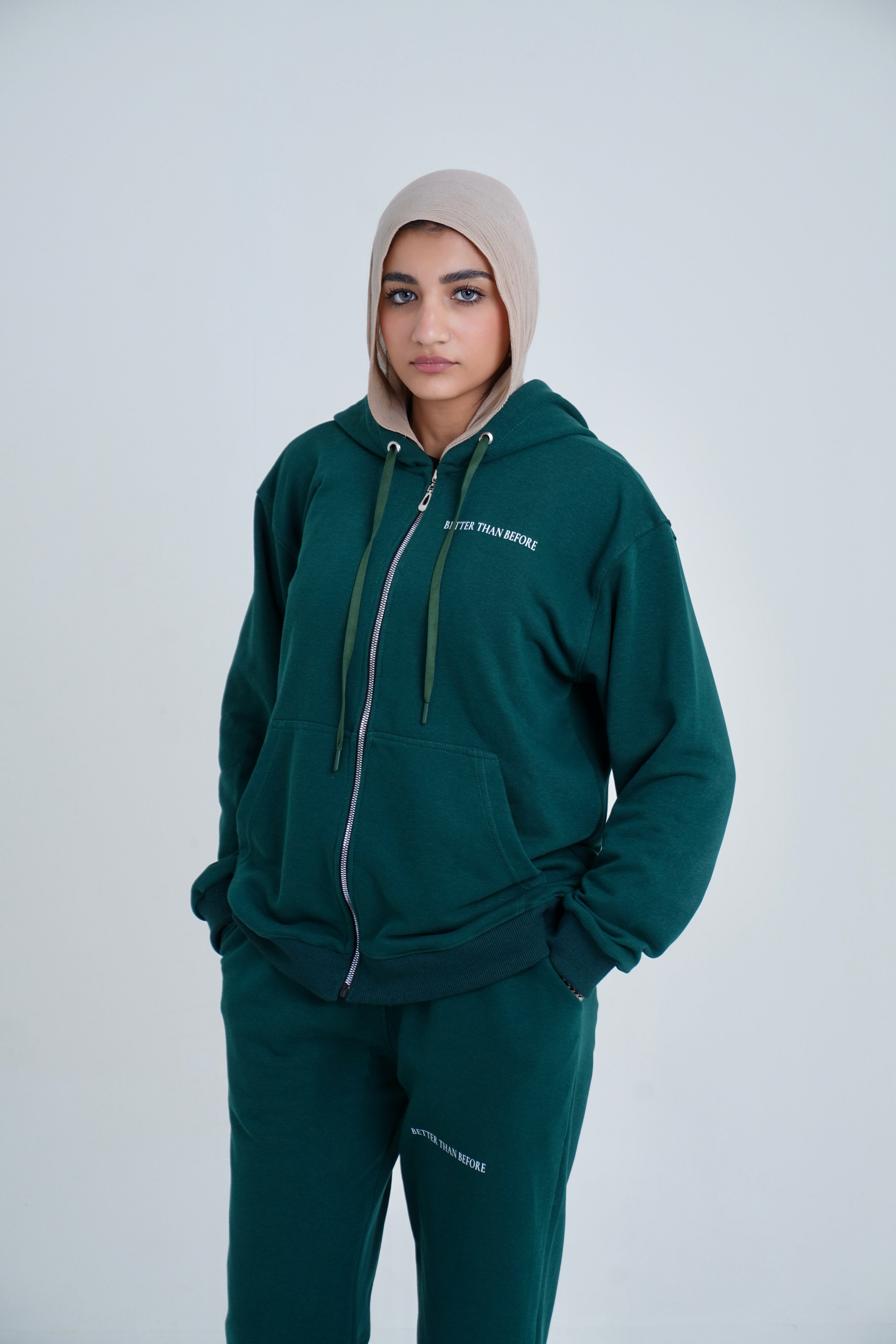 FLEX ZIP UNISEX SET (OLIVE)